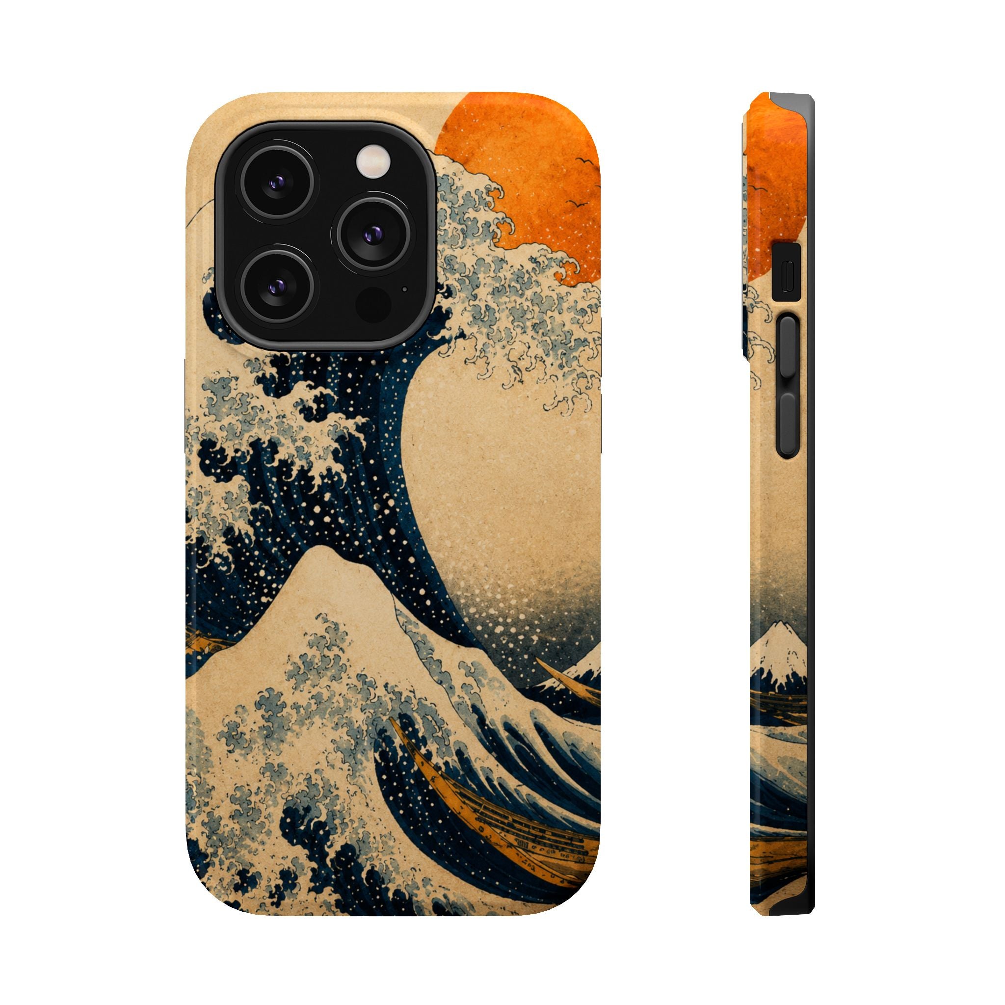 The Great Wave Phone Case — Magnetic Impact-Resistant iPhone Cover