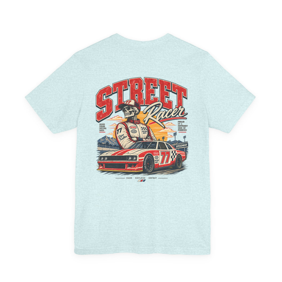 Street Speed T-Shirt — Vintage Racing Graphic