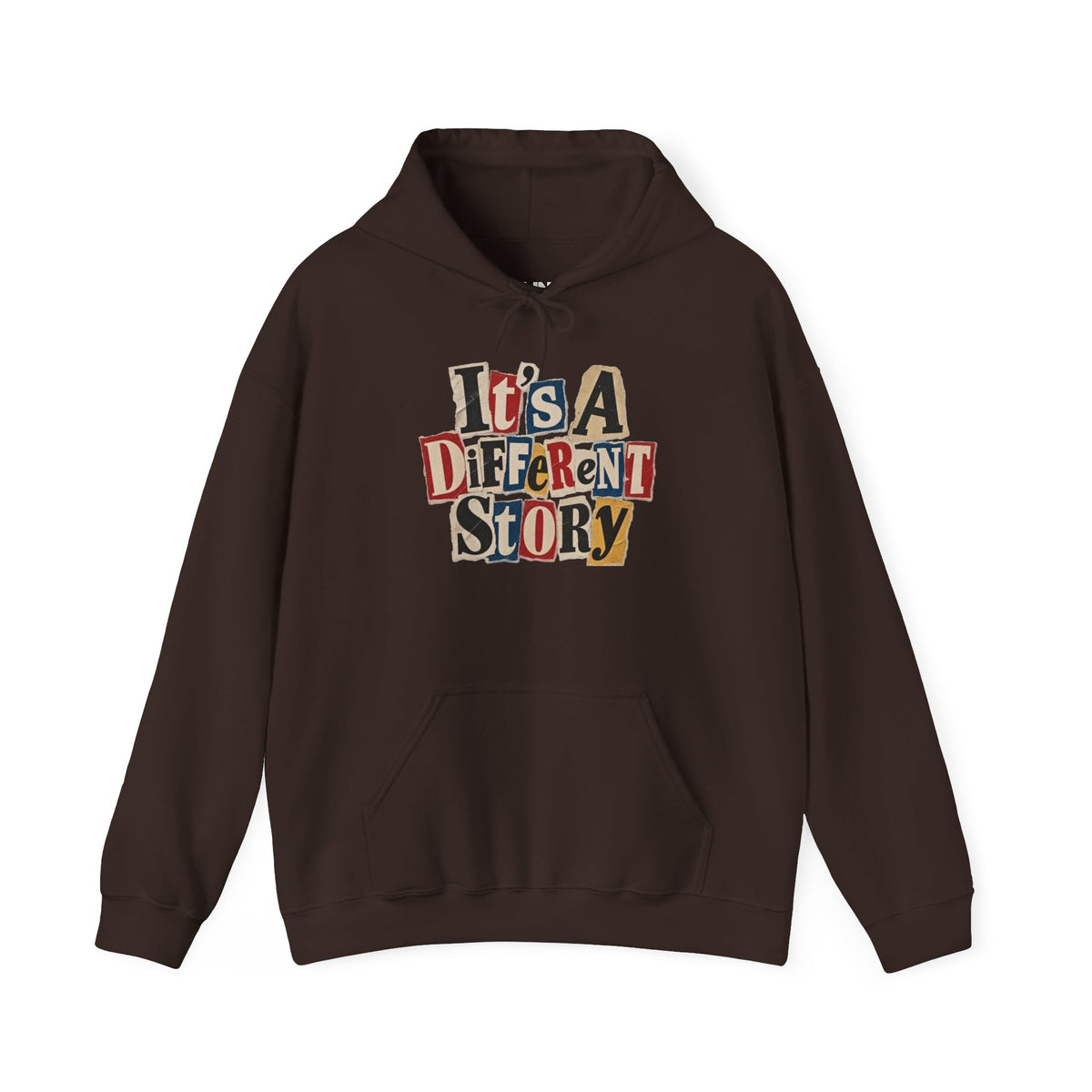 It's A Different Story Hoodie – Retro Ransom-Style Graphic Pullover