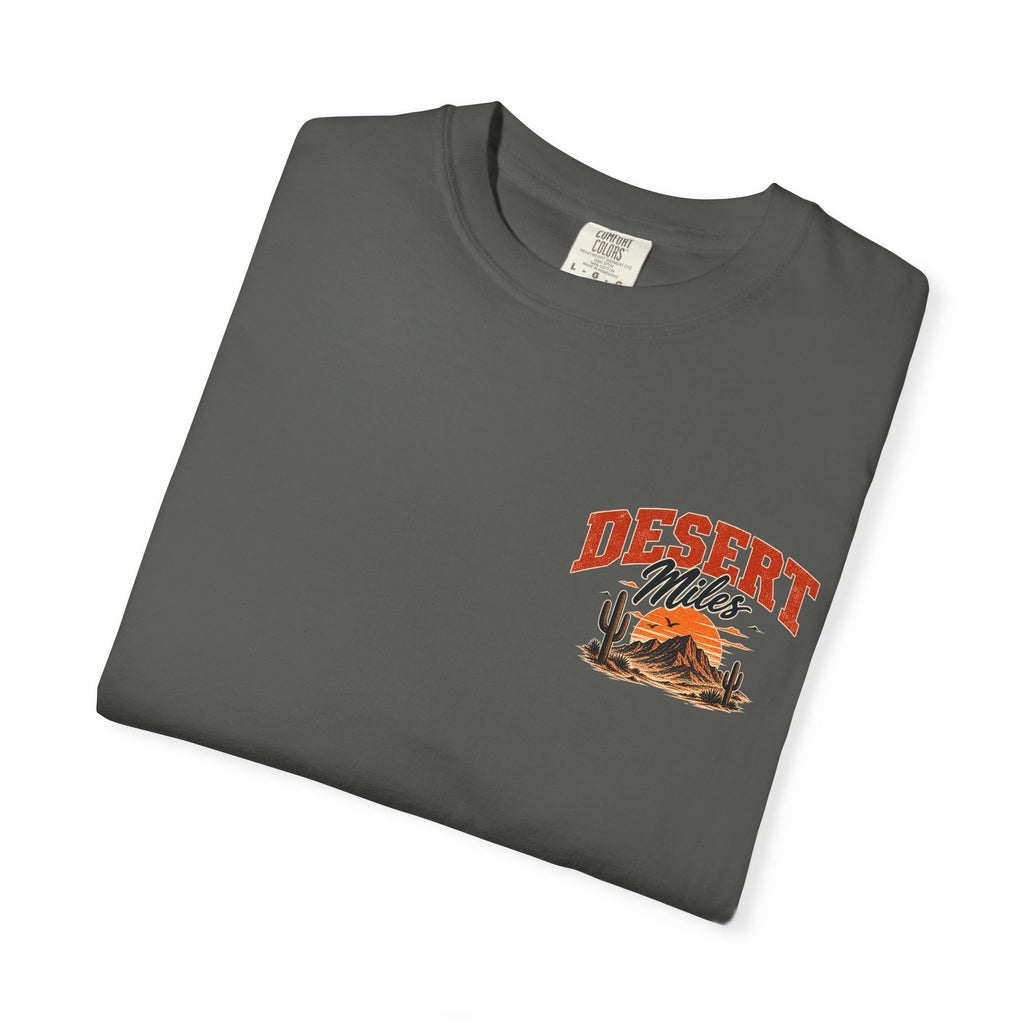 Desert Miles T-Shirt — Vintage Off-Road Scenic Graphic Tee