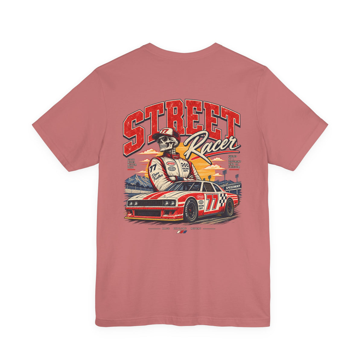 Street Speed T-Shirt — Vintage Racing Graphic