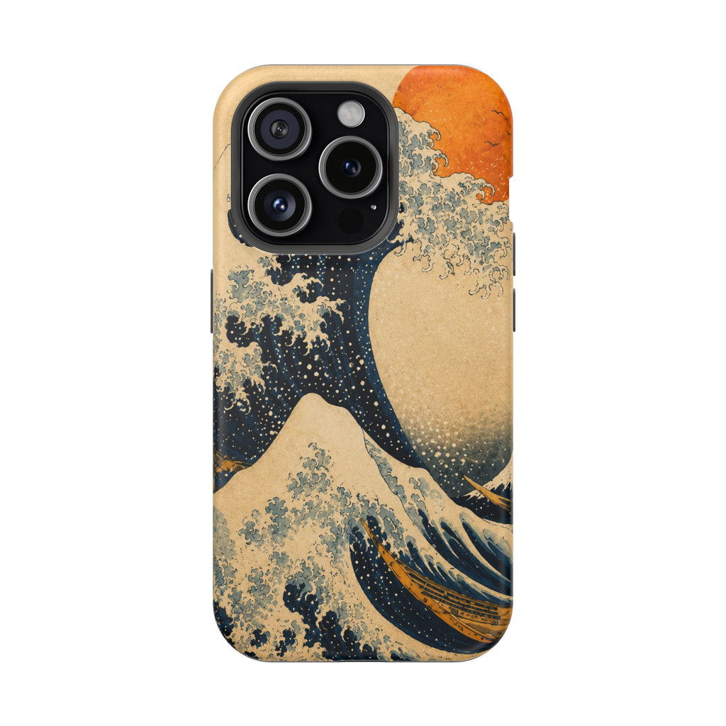 The Great Wave Phone Case — Magnetic Impact-Resistant iPhone Cover