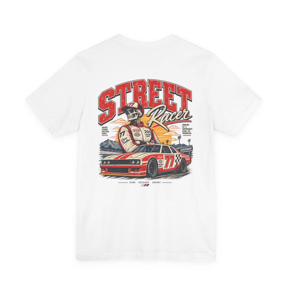 Street Speed T-Shirt — Vintage Racing Graphic