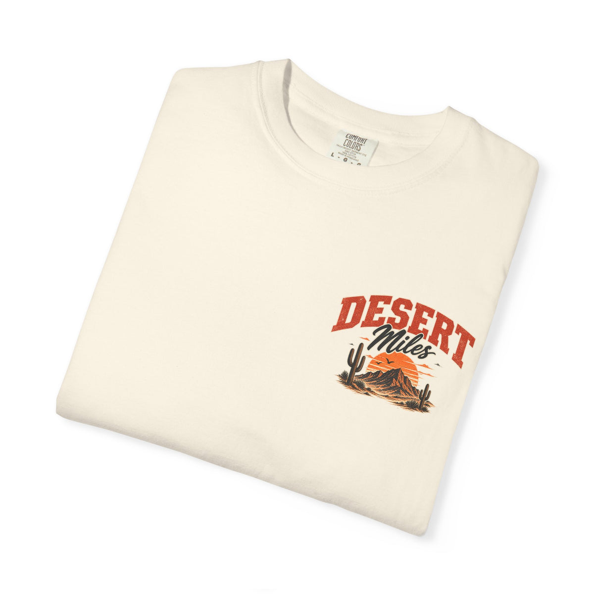 Desert Miles T-Shirt — Vintage Off-Road Scenic Graphic Tee