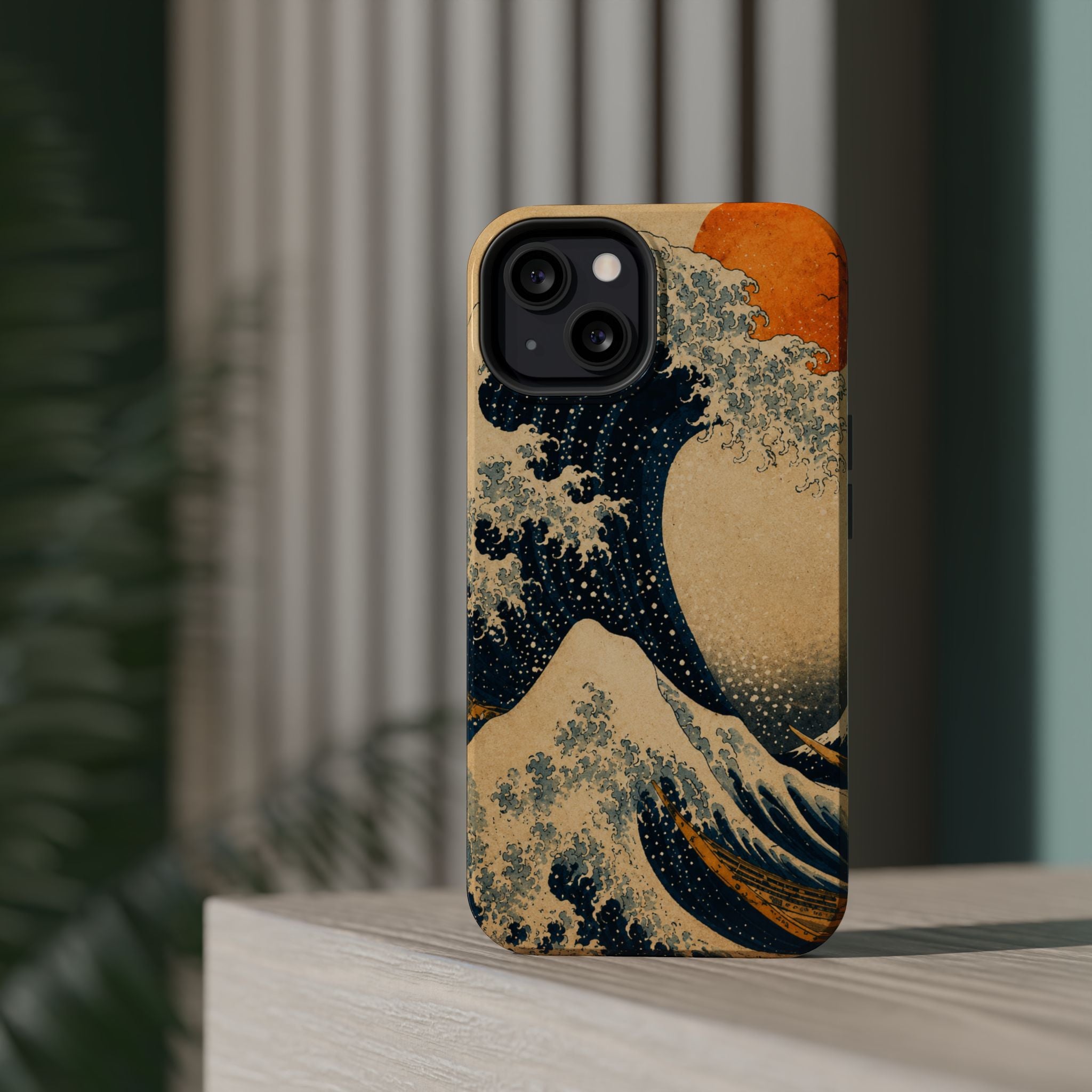 The Great Wave Phone Case — Magnetic Impact-Resistant iPhone Cover