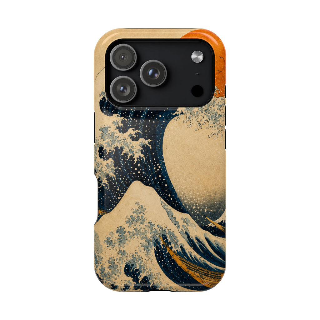 The Great Wave Phone Case — Magnetic Impact-Resistant iPhone Cover