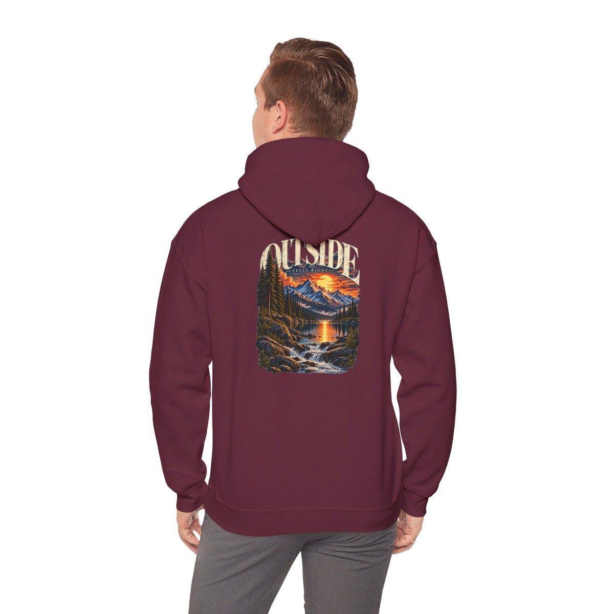 Life is a Journey Hoodie — Retro Camper Van Graphic