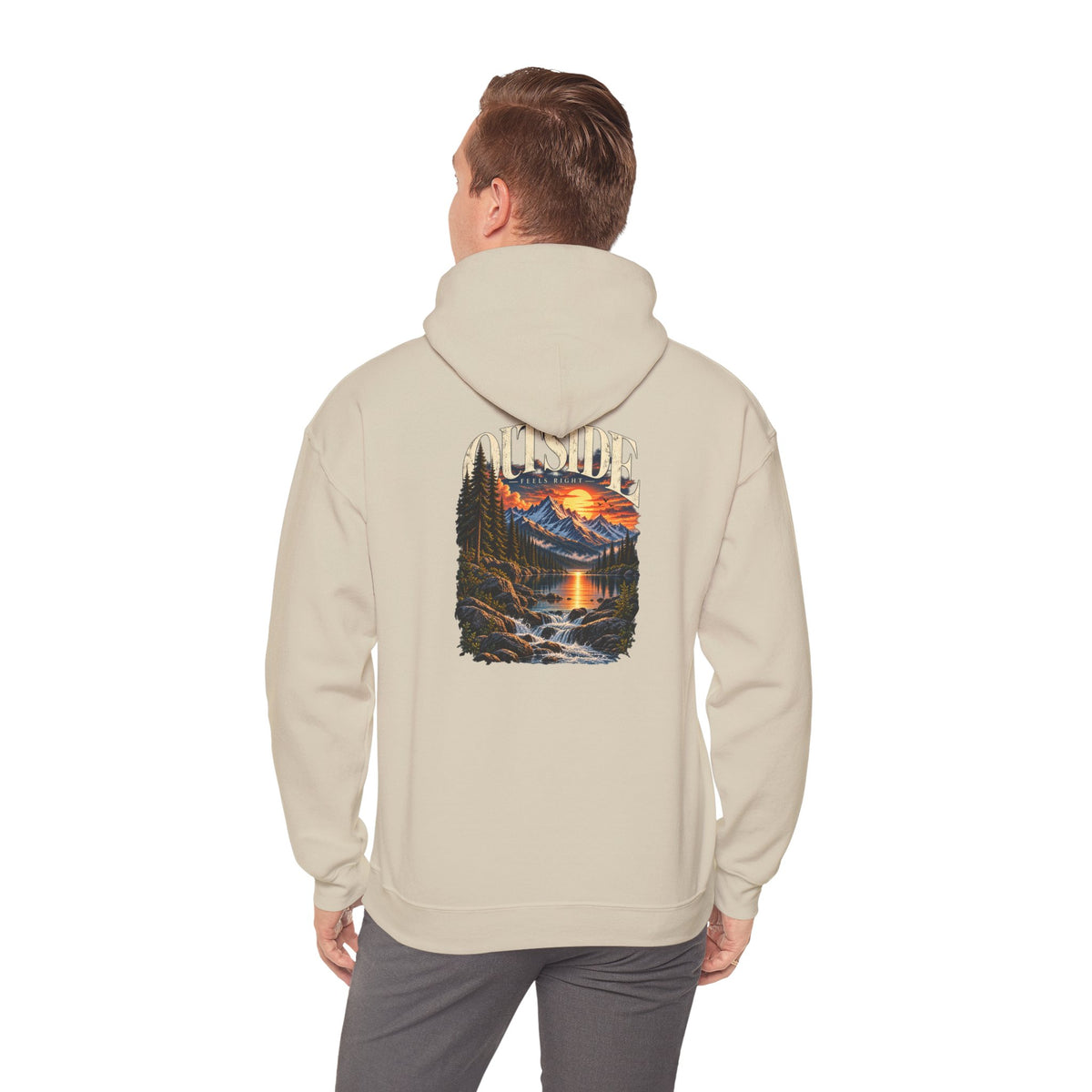 Life is a Journey Hoodie — Retro Camper Van Graphic