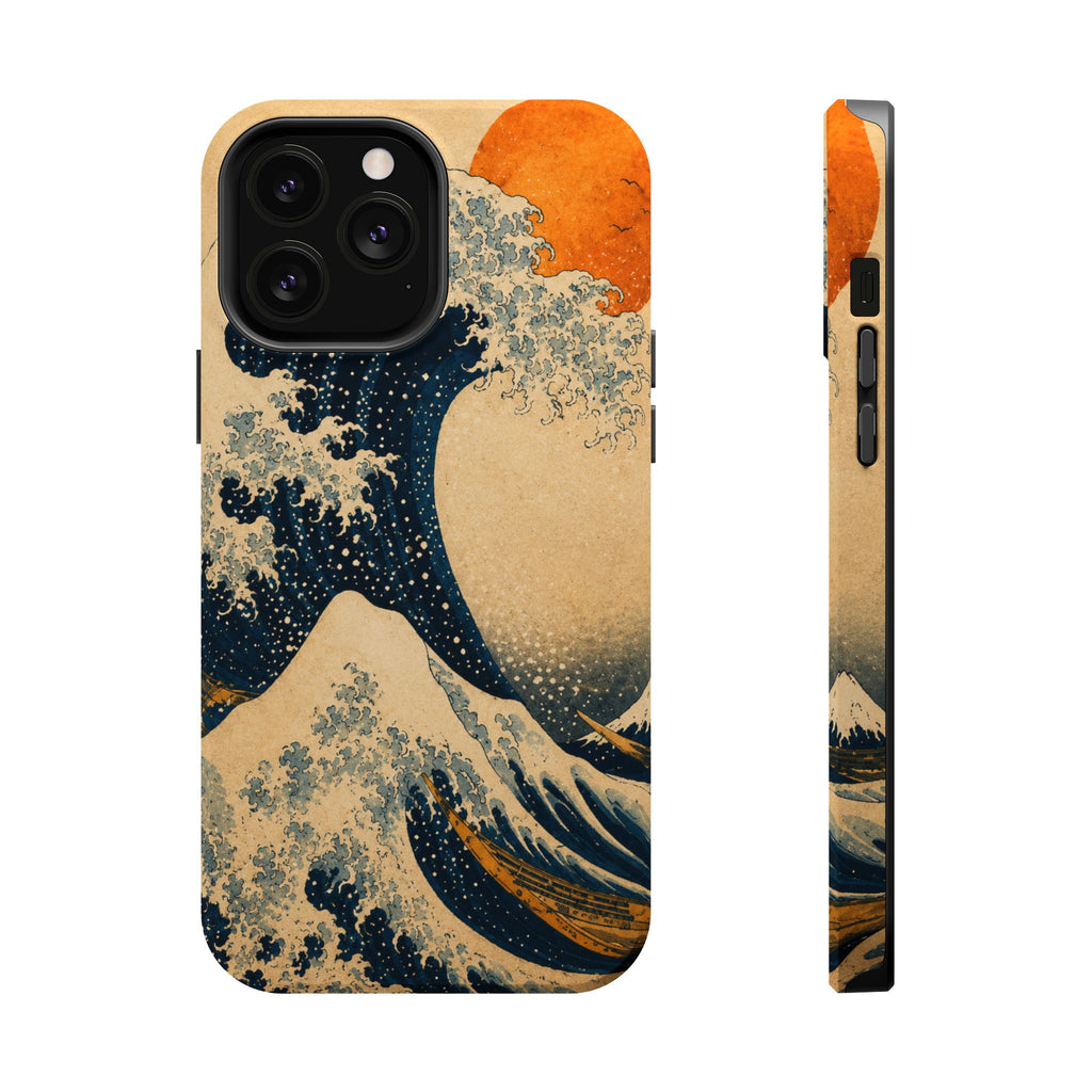 The Great Wave Phone Case — Magnetic Impact-Resistant iPhone Cover