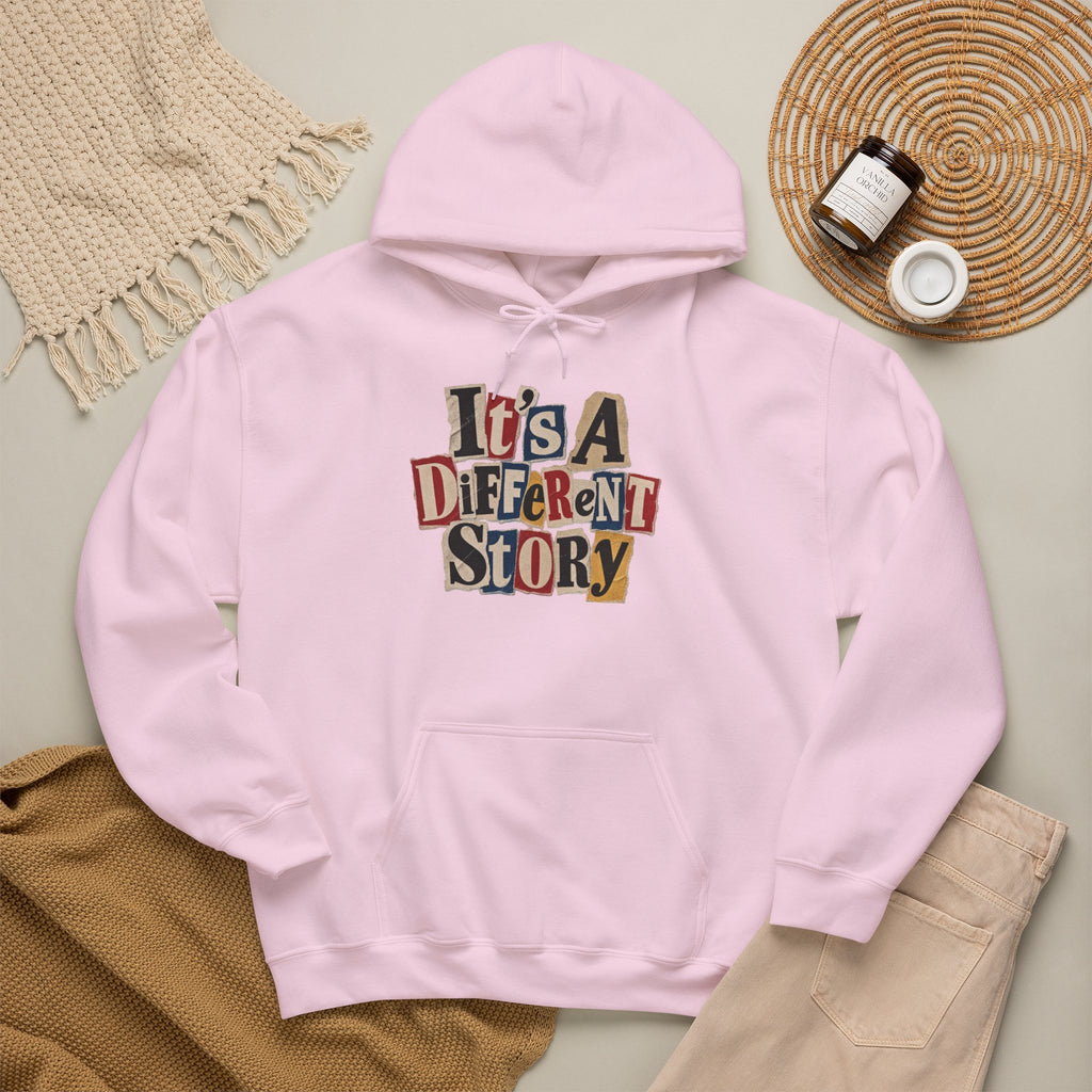 It's A Different Story Hoodie – Retro Ransom-Style Graphic Pullover