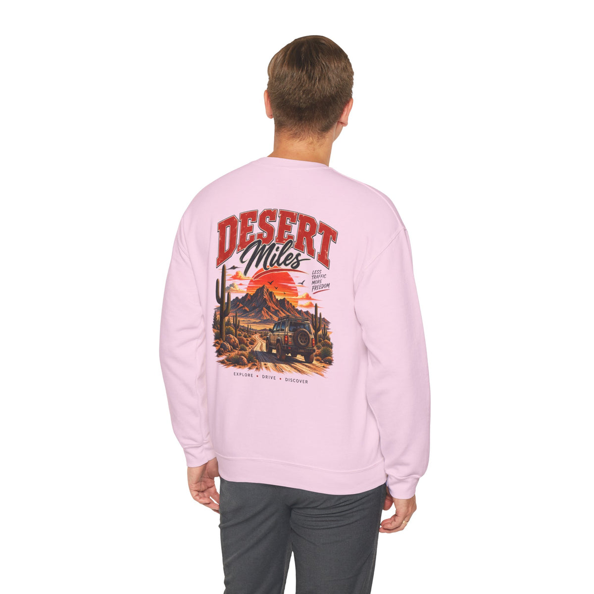 Desert Vibes Crewneck Sweatshirt — 'Desert Mama' Graphic