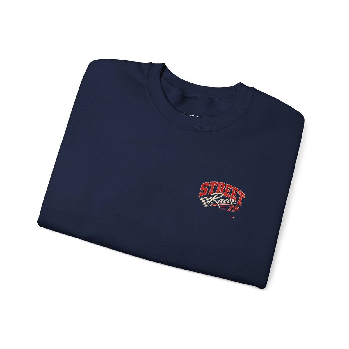 Street Racer Crewneck Sweatshirt — Vintage Car Racing Graphic