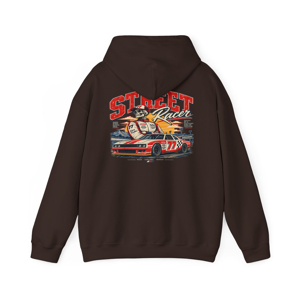 Vintage Skateboard Logo Hoodie - Retro Skate Crew Sweatshirt