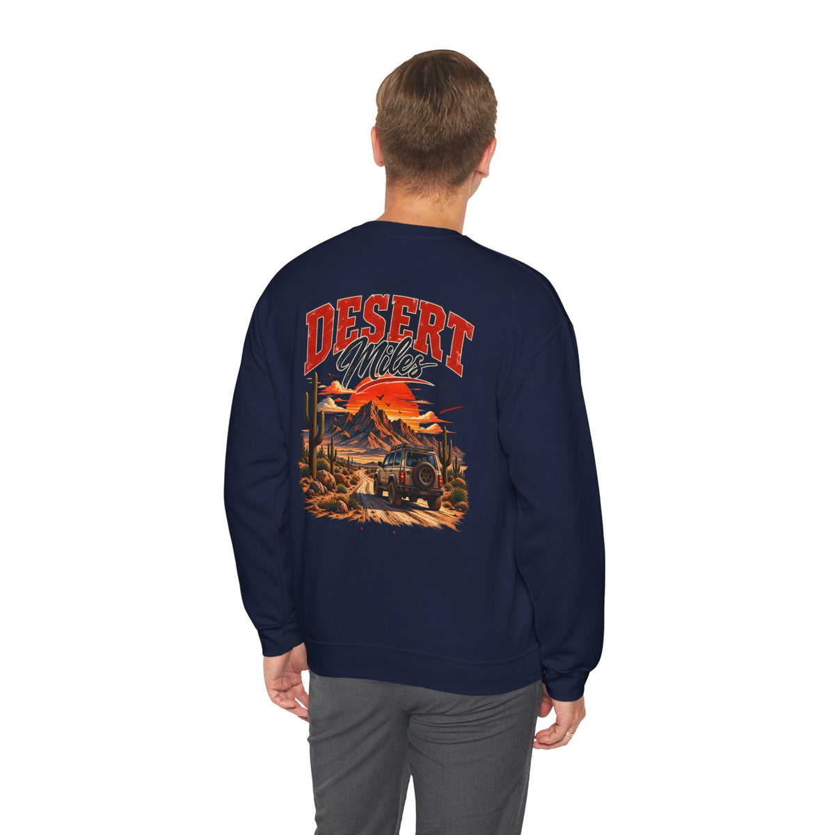 Desert Vibes Crewneck Sweatshirt — 'Desert Mama' Graphic