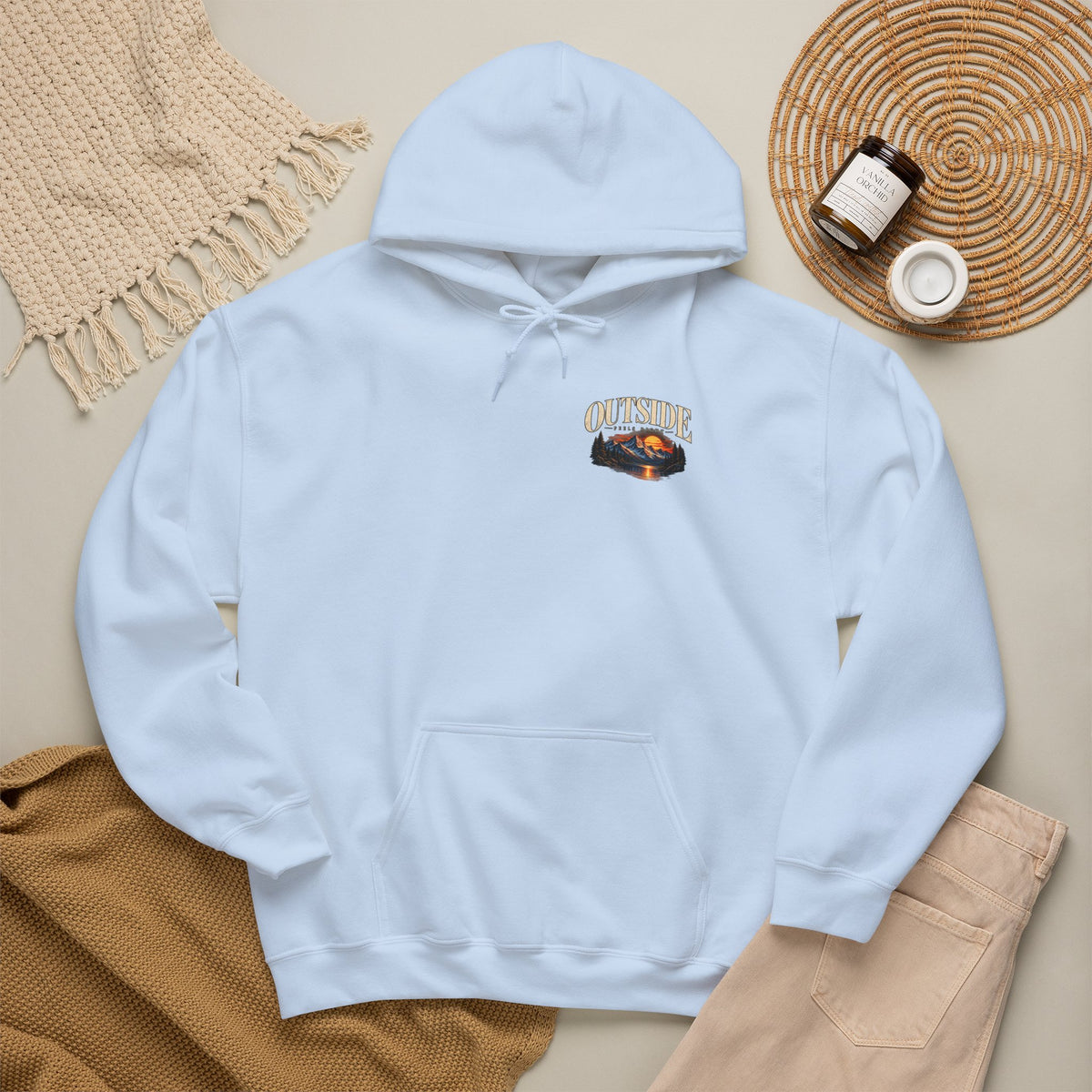 Life is a Journey Hoodie — Retro Camper Van Graphic