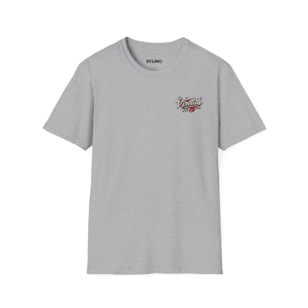 Venetta Retro Script T-Shirt | Vintage Chest Logo Graphic Tee