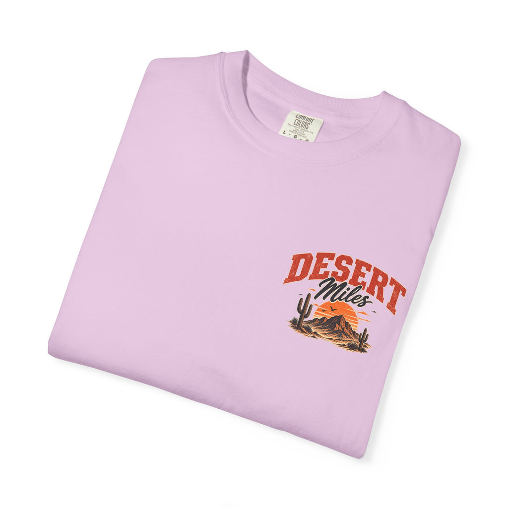 Desert Miles T-Shirt — Vintage Off-Road Scenic Graphic Tee