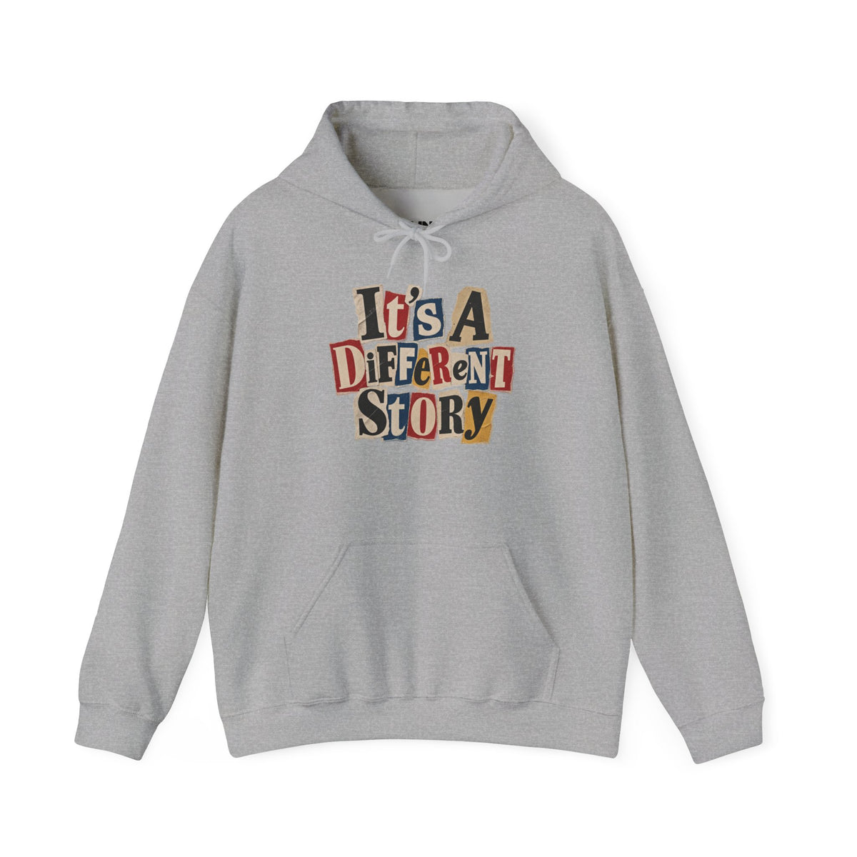 It's A Different Story Hoodie – Retro Ransom-Style Graphic Pullover