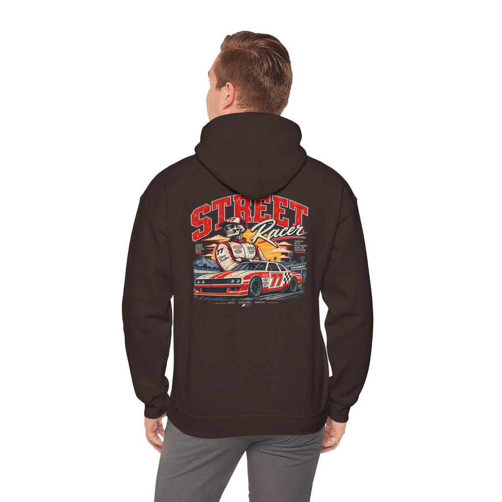Vintage Skateboard Logo Hoodie - Retro Skate Crew Sweatshirt