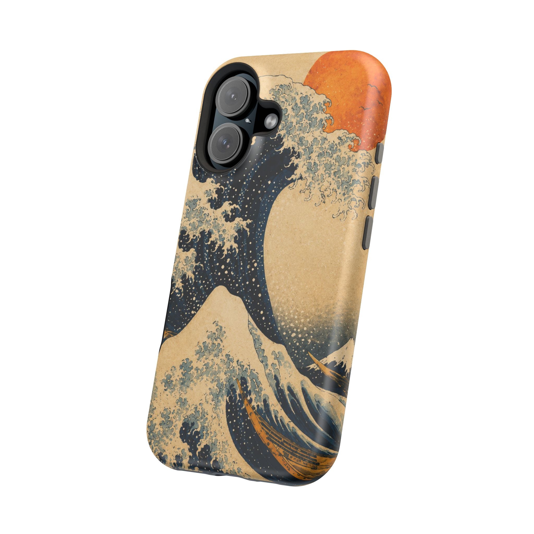 The Great Wave Phone Case — Magnetic Impact-Resistant iPhone Cover