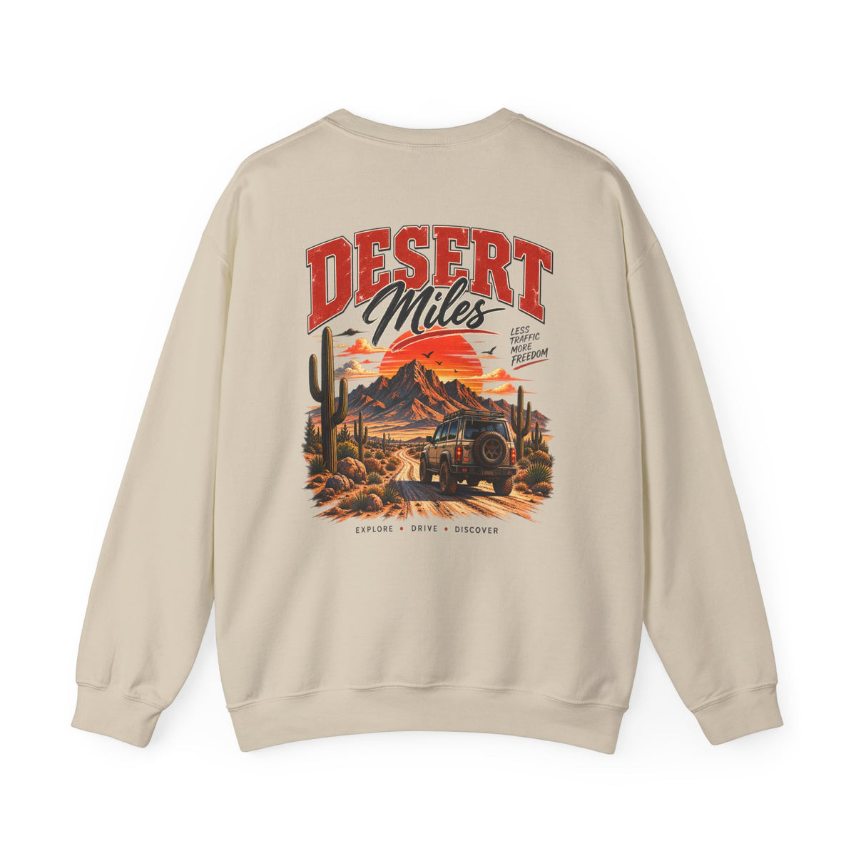 Desert Vibes Crewneck Sweatshirt — 'Desert Mama' Graphic