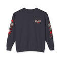 Motorworks Racing Crewneck Sweatshirt | Vintage Sleeve Graphic