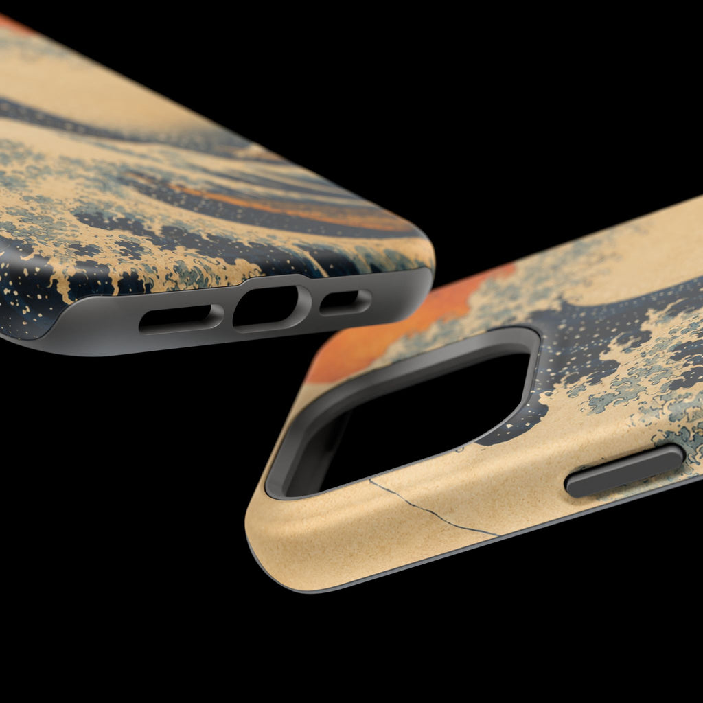 The Great Wave Phone Case — Magnetic Impact-Resistant iPhone Cover