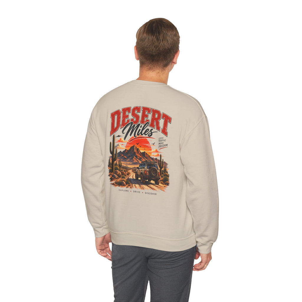 Desert Vibes Crewneck Sweatshirt — 'Desert Mama' Graphic