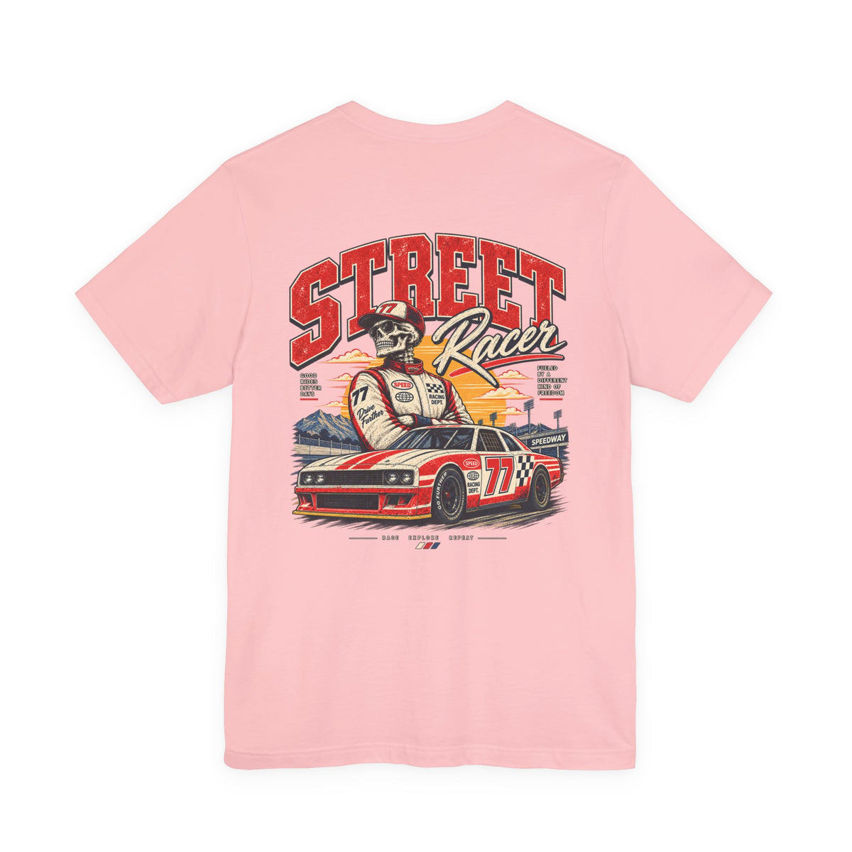 Street Speed T-Shirt — Vintage Racing Graphic