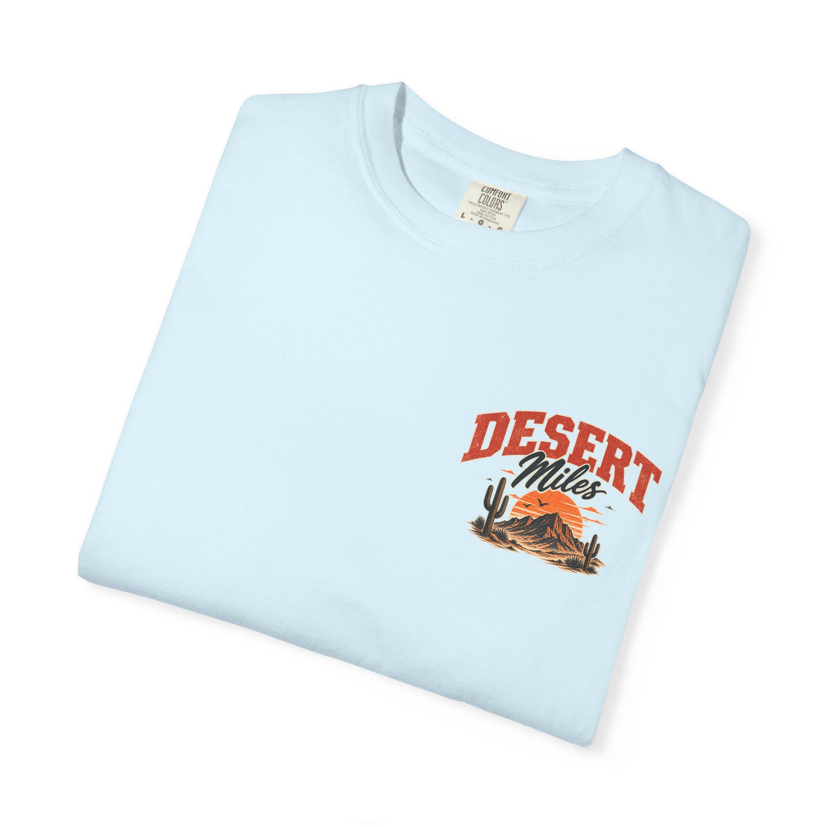 Desert Miles T-Shirt — Vintage Off-Road Scenic Graphic Tee