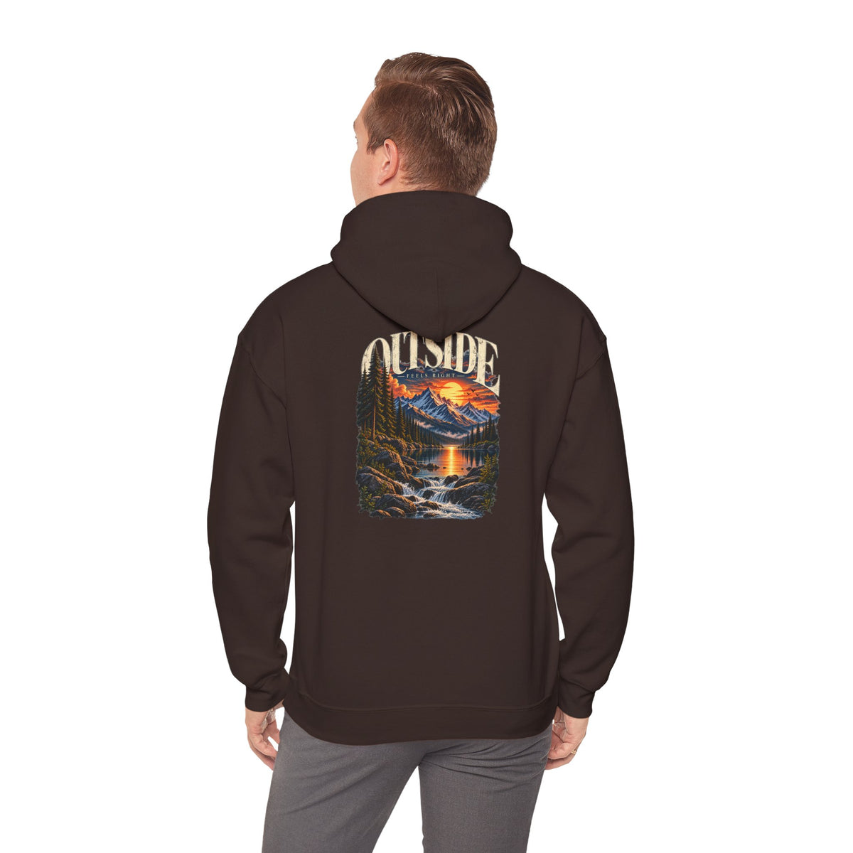 Life is a Journey Hoodie — Retro Camper Van Graphic
