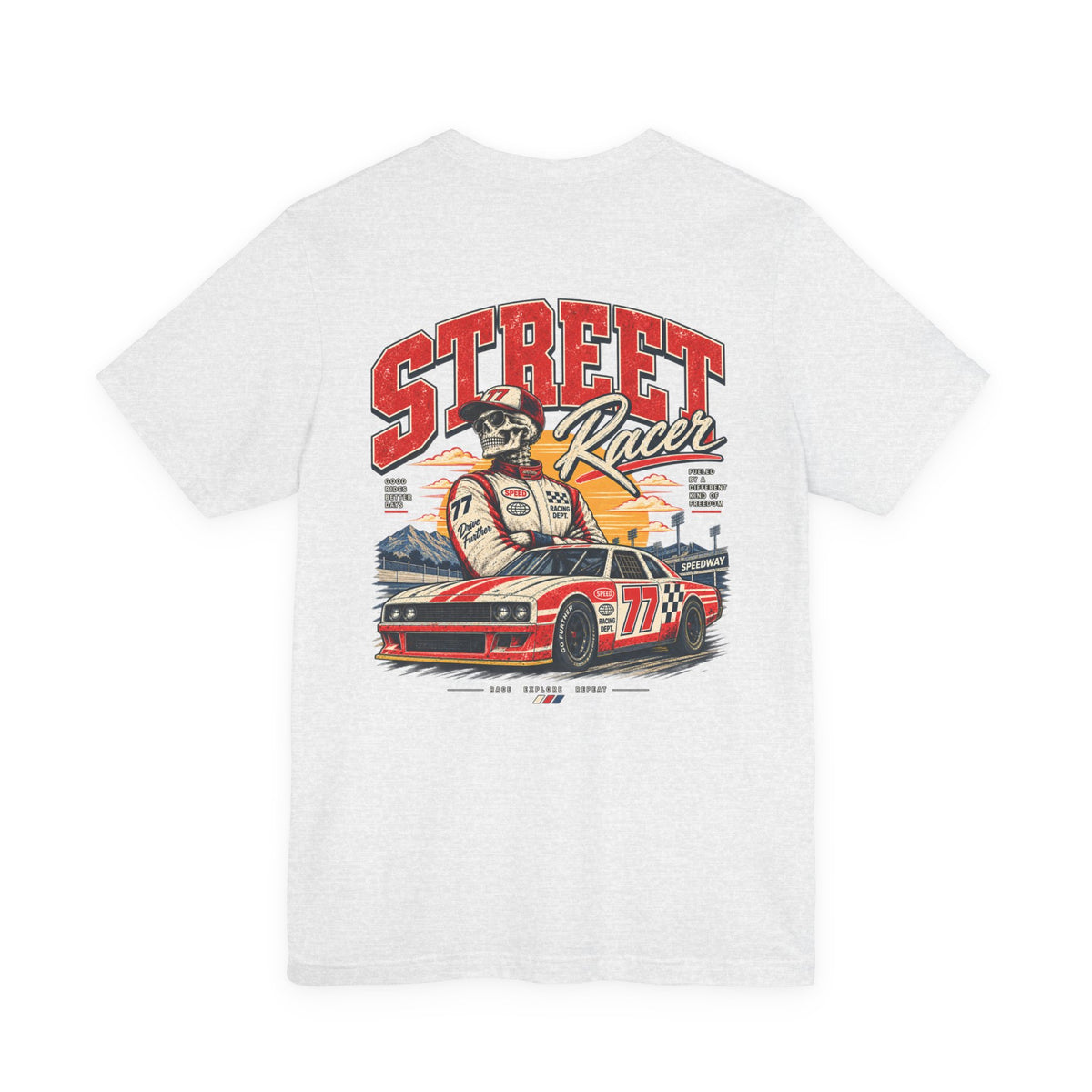 Street Speed T-Shirt — Vintage Racing Graphic