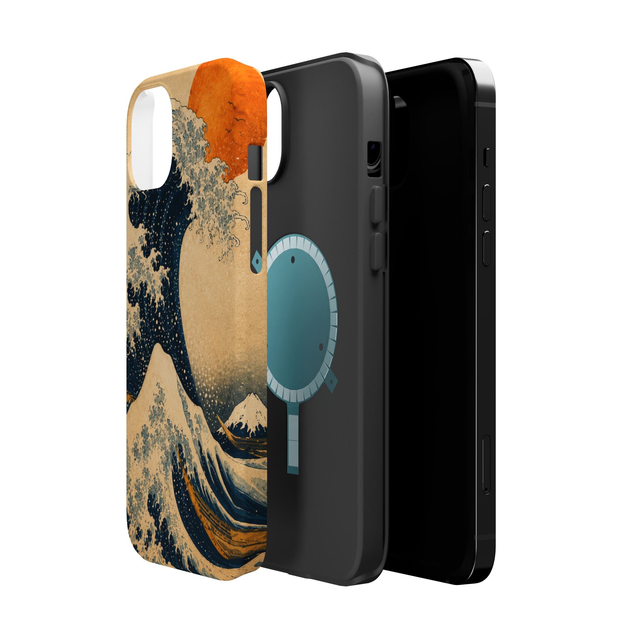 The Great Wave Phone Case — Magnetic Impact-Resistant iPhone Cover