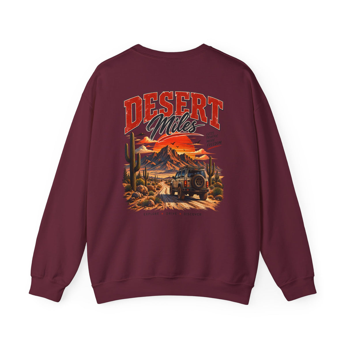 Desert Vibes Crewneck Sweatshirt — 'Desert Mama' Graphic