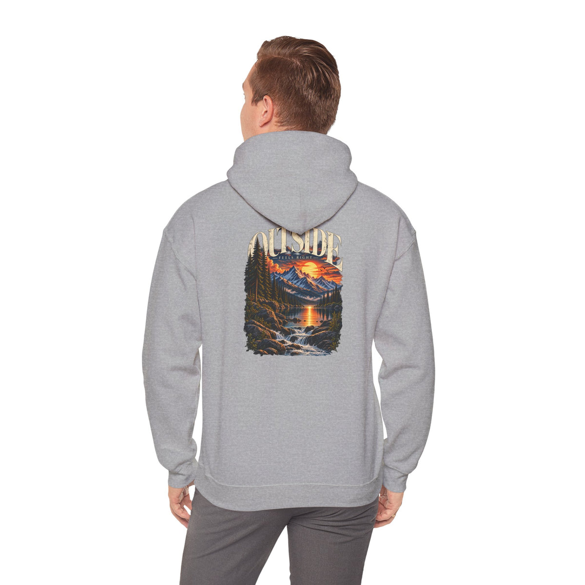 Life is a Journey Hoodie — Retro Camper Van Graphic