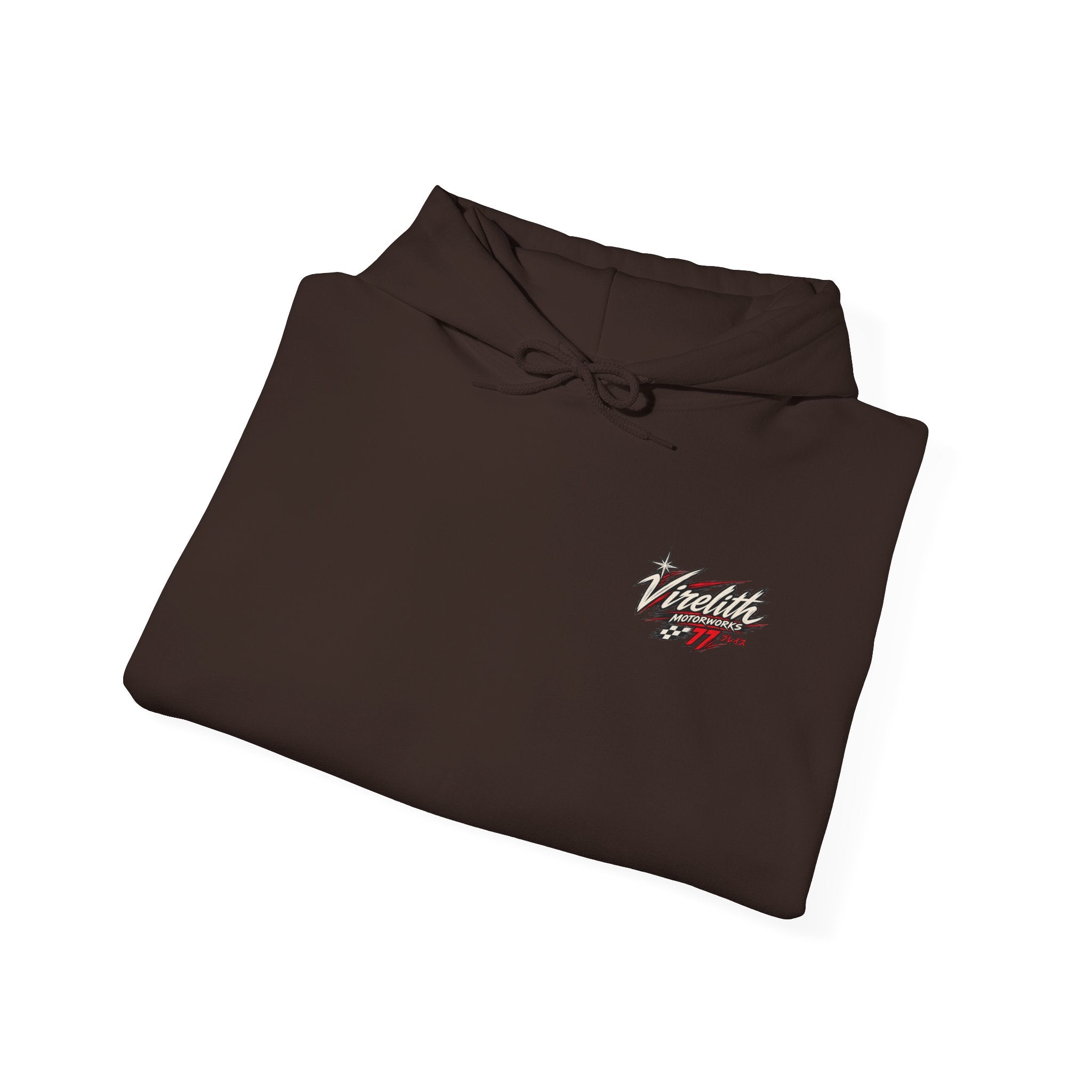 Virelith Motorsports Checkered Flag Hoodie | Racing Graphic Sweatshirt